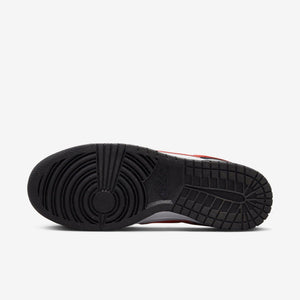 NIKE Dunk Low Black White Red - Foot Arena