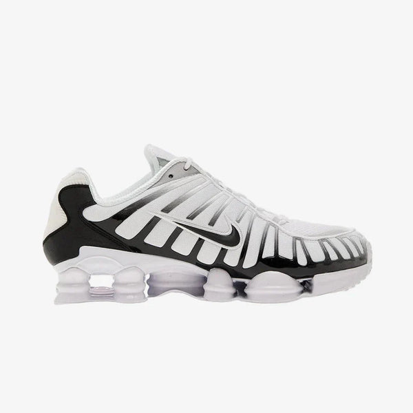 Nike Shox TL White/ Black-Mtlc Platinum