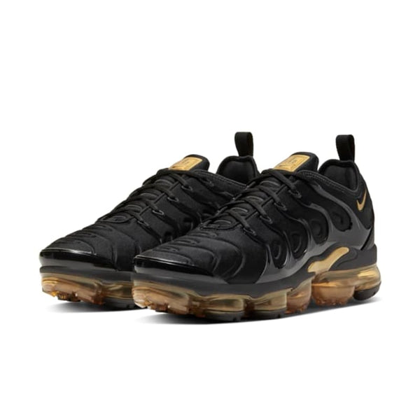 Nike Air VaporMax Plus
"Black & Metallic Gold"